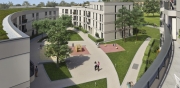H.F. Bau führt als Bauunternehmen die erweiterten Rohbauarbeiten zum BV Gleisharfe in München - Neuaubing aus. Es handelt sich dabei um die Erstellung von 116 Wohneinheiten mit bogenförmigen Außenwänden.      Baubeginn für unser Bauunternehmen: Sept. 2016