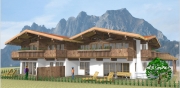 Schlüsselfertige Erstellung eines Mehrfamilienhauses im Landhausstil in der Nähe von Kitzbühel
